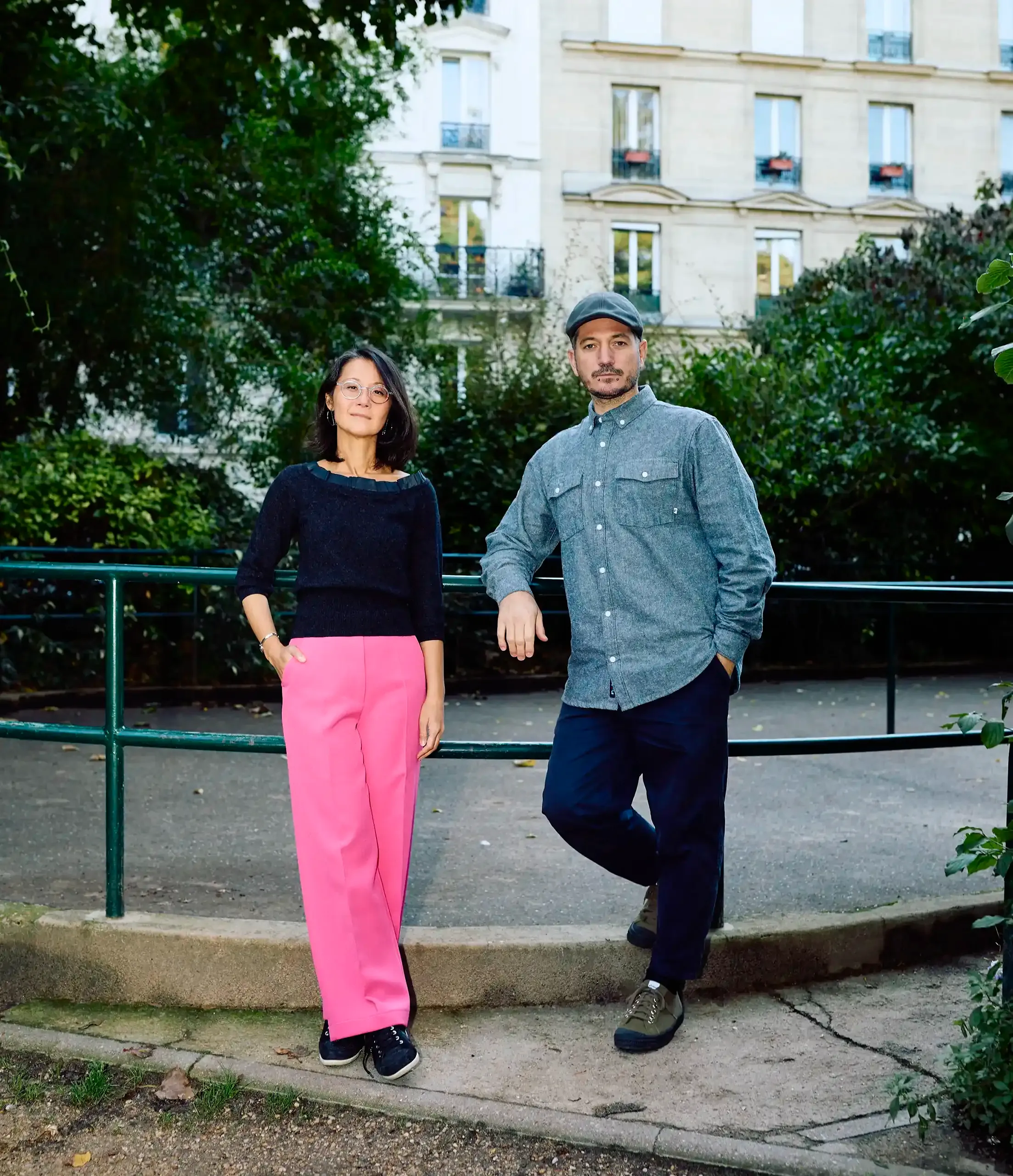 A photo of the GSM Paris team.